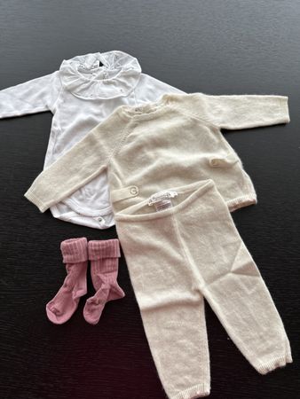 Bonpoint cashmere set 3 months 
