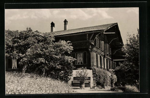 Cartoline postali: AK Spiez, Châlet Sodmatte – Usato da Berlin venduto da bartko-reher
