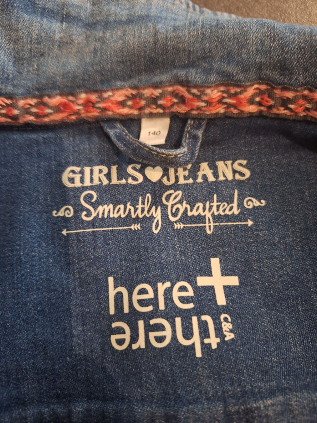 C&A Giacche & Cappotti: Jeansjacke C&A blau Gr. 140  – Usato da Brittnau venduto da Norge77 2