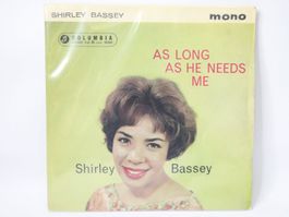 Vinyl Single EP Shirley Bassey As Long As ... 4 Lieder