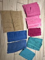 Handtücher 14 Stück verschiedene Farben  9 Stück