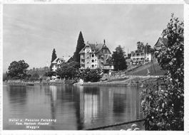 Weggis (LU) Hotel und Pension Felsberg  Vierwaldstättersee G