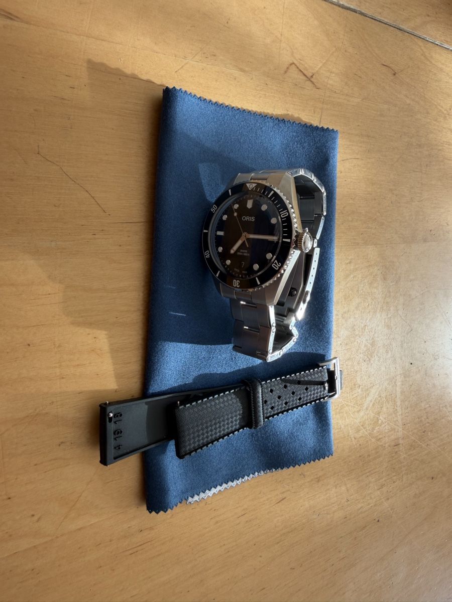 Oris Orologi: Oris Divers Date inkl. Box und Papieren – Usato da Rheinfelden venduto da Laki95 2