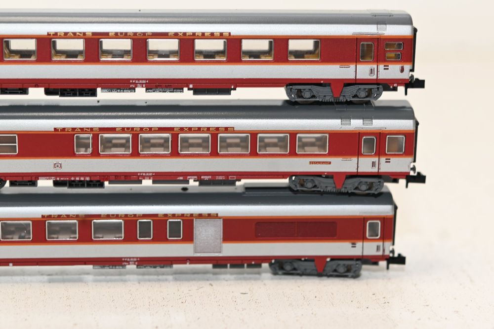 Trans Europ Express Trix Spur N ohne OVP 3 Wagen (Gebraucht) in Laupen ...