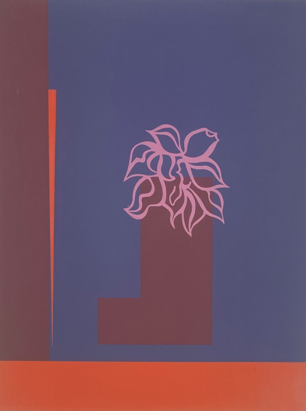 Grafica & Litografie: Lithografie mit Blütenmotiv – Usato da Basel venduto da bigmbh 1