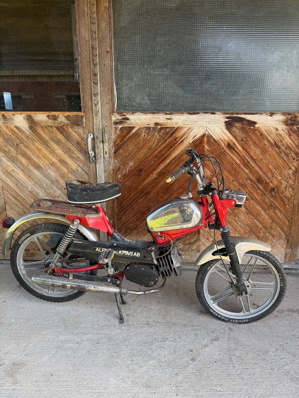 Sachs Ciclomotori: Sachs 503 Alpa Turbo Mofa – Difettoso da Fahrni b. Thun venduto da Schneiderlein55