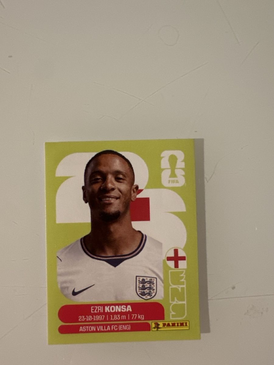 Panini Sammelbilder & Trading cards: Panini 2026 Ezri Konsa ENG5 – Neu (gemäss Beschreibung) aus Bern von akl_sy9s