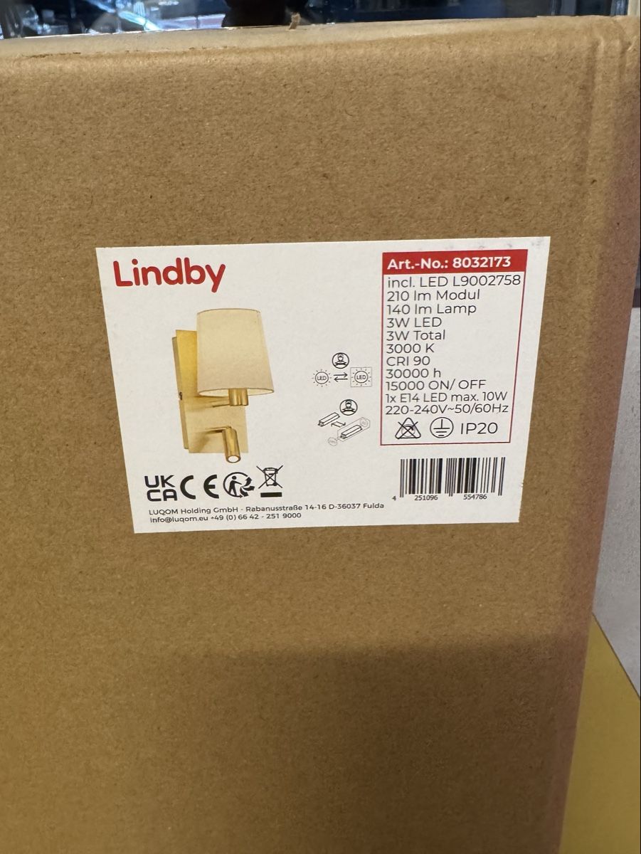 Lampade: Lindby Wandlampe  2 stk. Neu – Nuovo (secondo la descrizione) da Schlieren venduto da Freundlich02 3