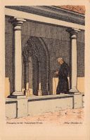 Alt-Luzern, Kreuzgang Franziskanerkirche Arthur Christen 5.t