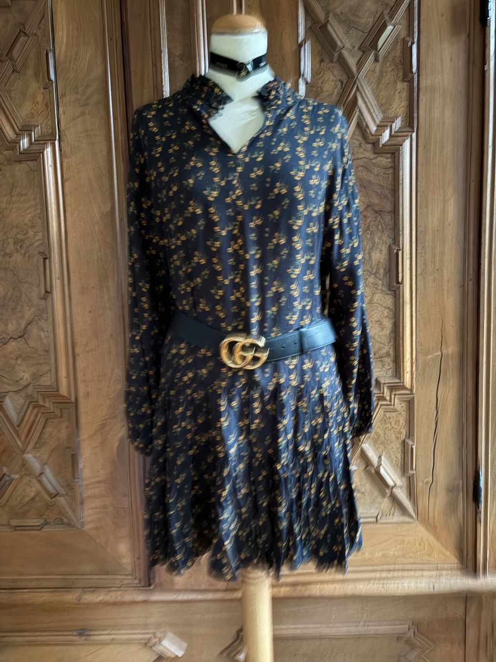 Vestiti: Kleid  Größe: L Material: 100 % Viskose – Usato da Interlaken venduto da Bona55