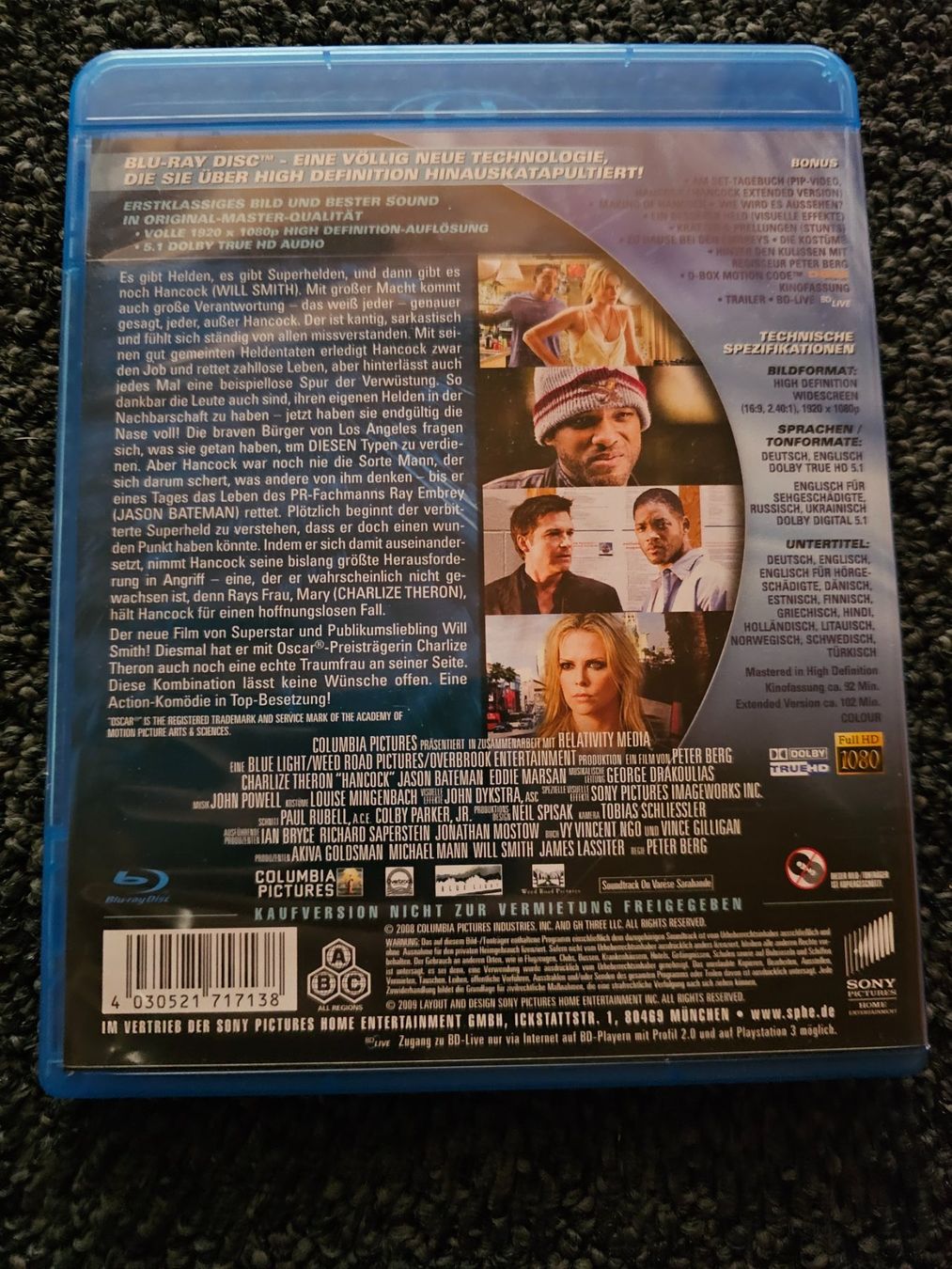 Tutti i DVDs: HANCOCK – Usato da Ruswil venduto da jan_bxl5 1