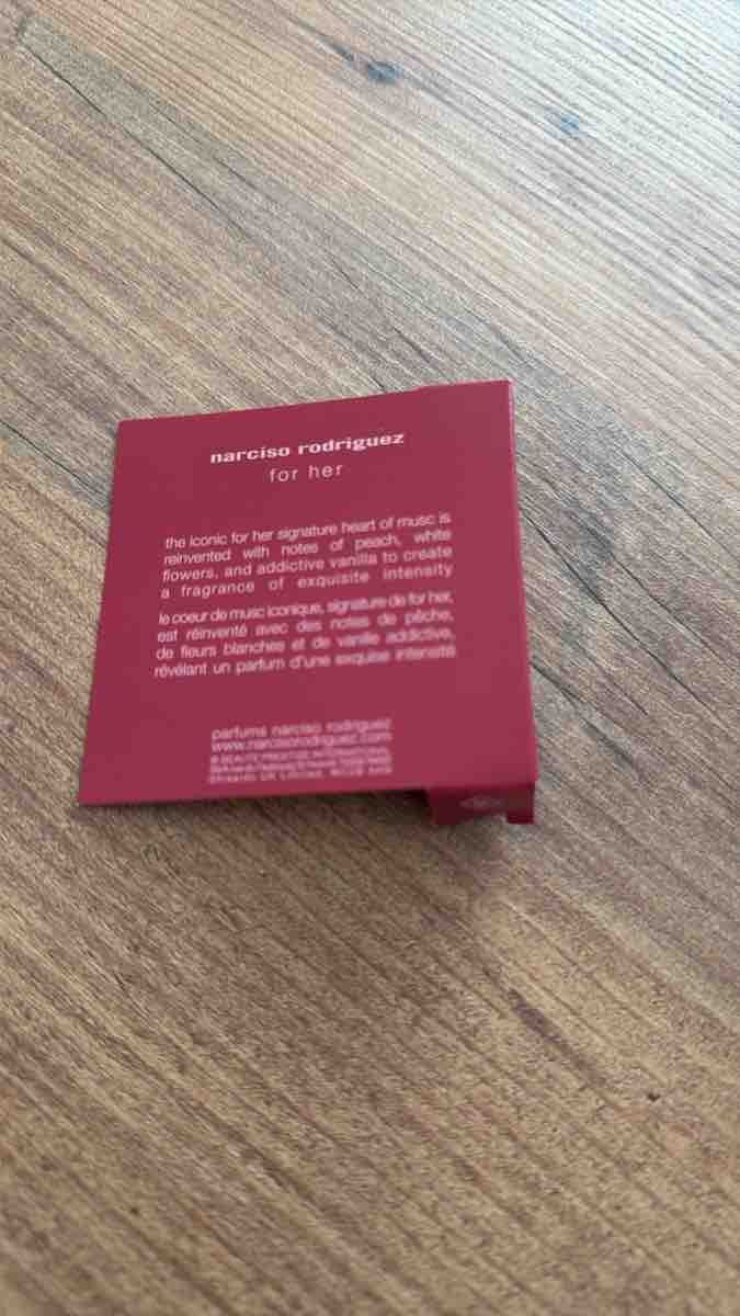 Narciso Rodriguez Parfum & Eau de Toilette: Narciso Rodriguez -  for her Intense – Neu und originalverpackt aus fey von Caductilometre 1