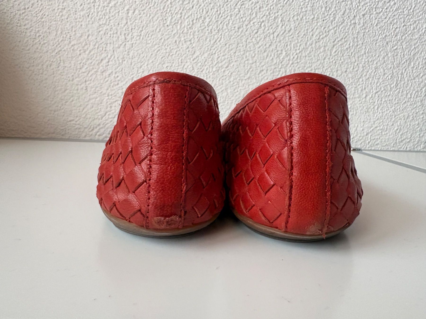 Tamaris Damenschuhe: Ballerina Tamaris orange – Gebraucht aus Hettlingen von memest 2