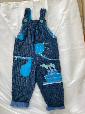 Kinder  Latzhose  für  2-3 J   ***  Unikat   ***   NEU