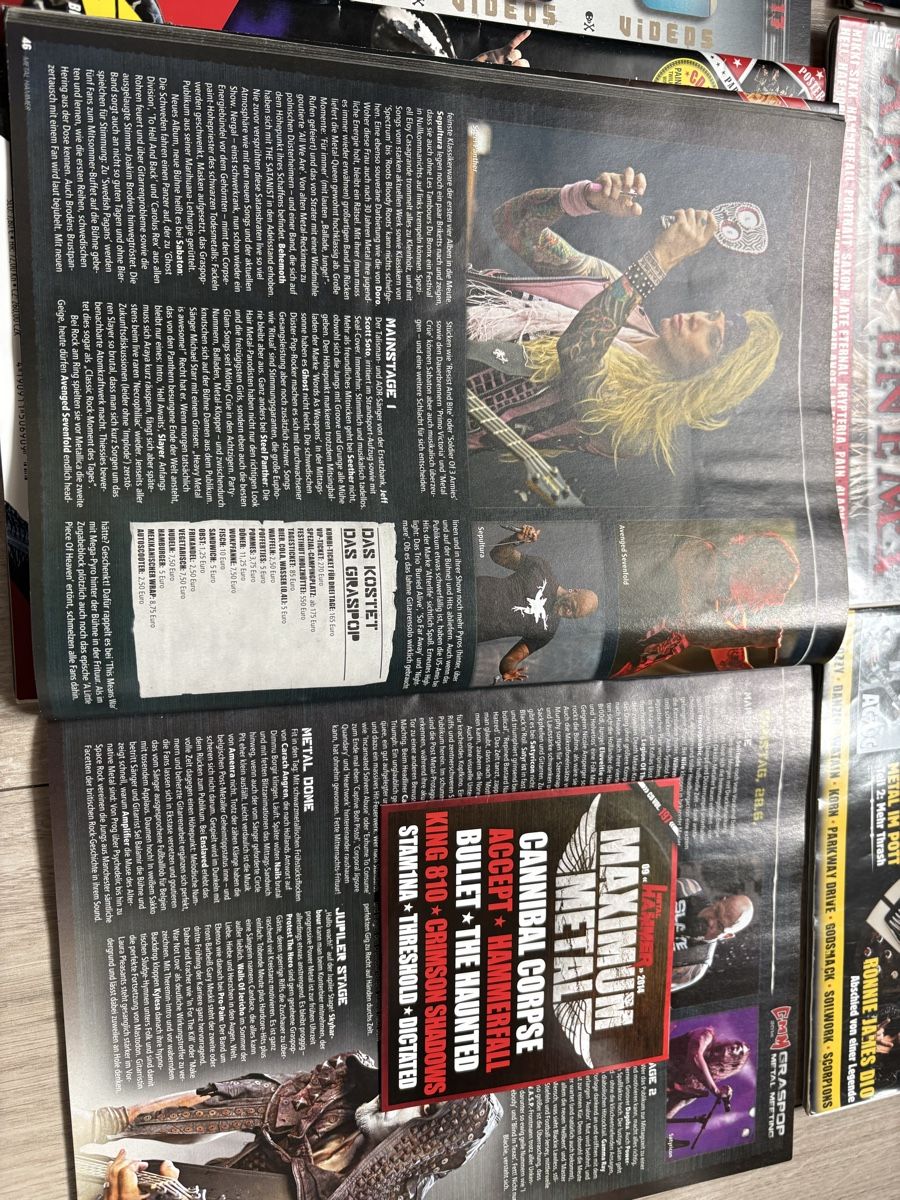Zeitschriften & Magazine: METAL HAMMER sammlung – Gebraucht aus Herzogenbuchsee von warrior77 8