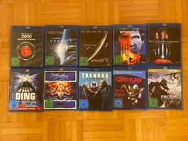 Blu-ray Sci-Fi & Fantasy Paket | 2001 | Gravity | Apollo 13