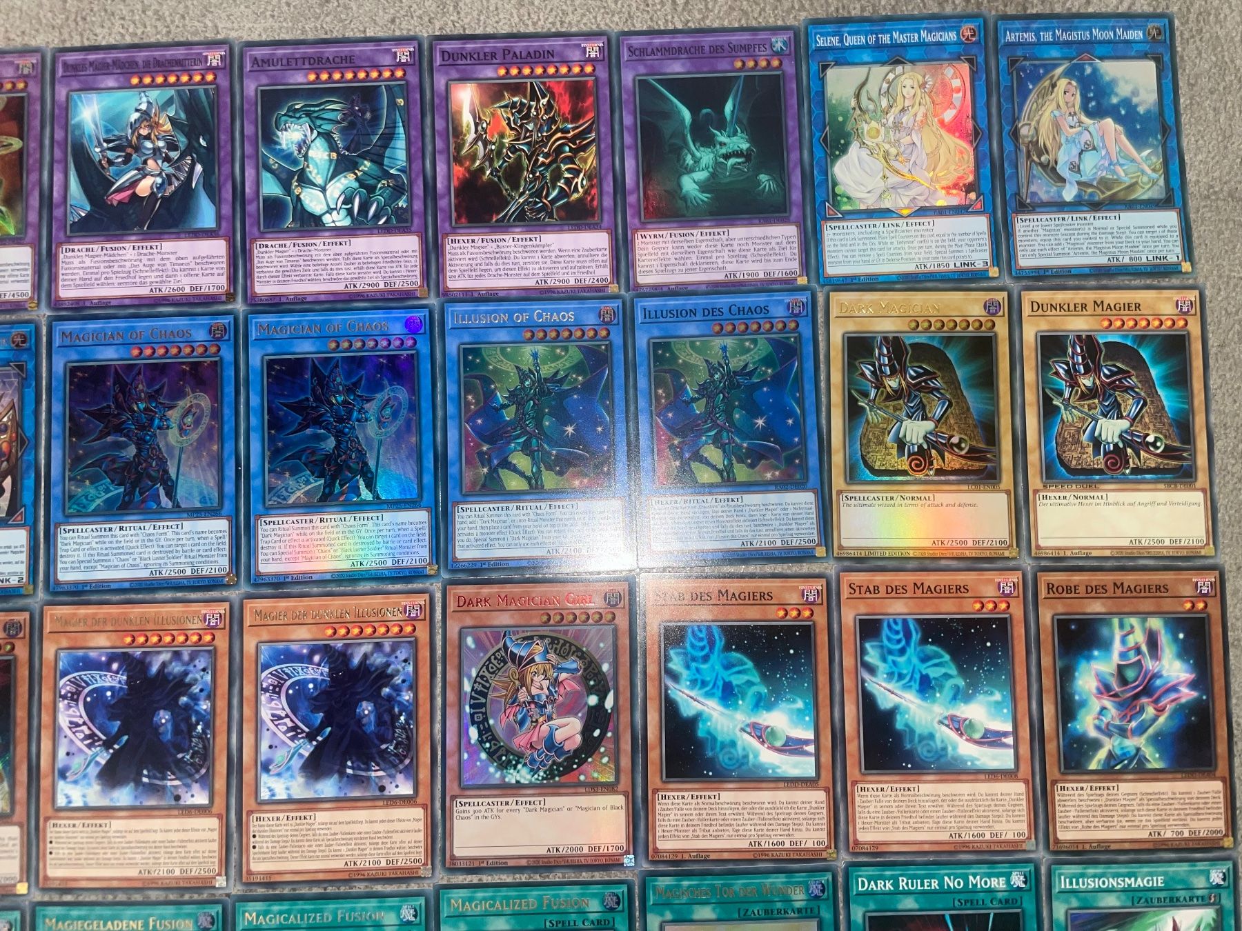Yugioh Carte collezionabili: YuGiOh Dunkler Magier Deck! 66 Karten – Nuovo (secondo la descrizione) da Altstätten SG venduto da ChangeMaker 2