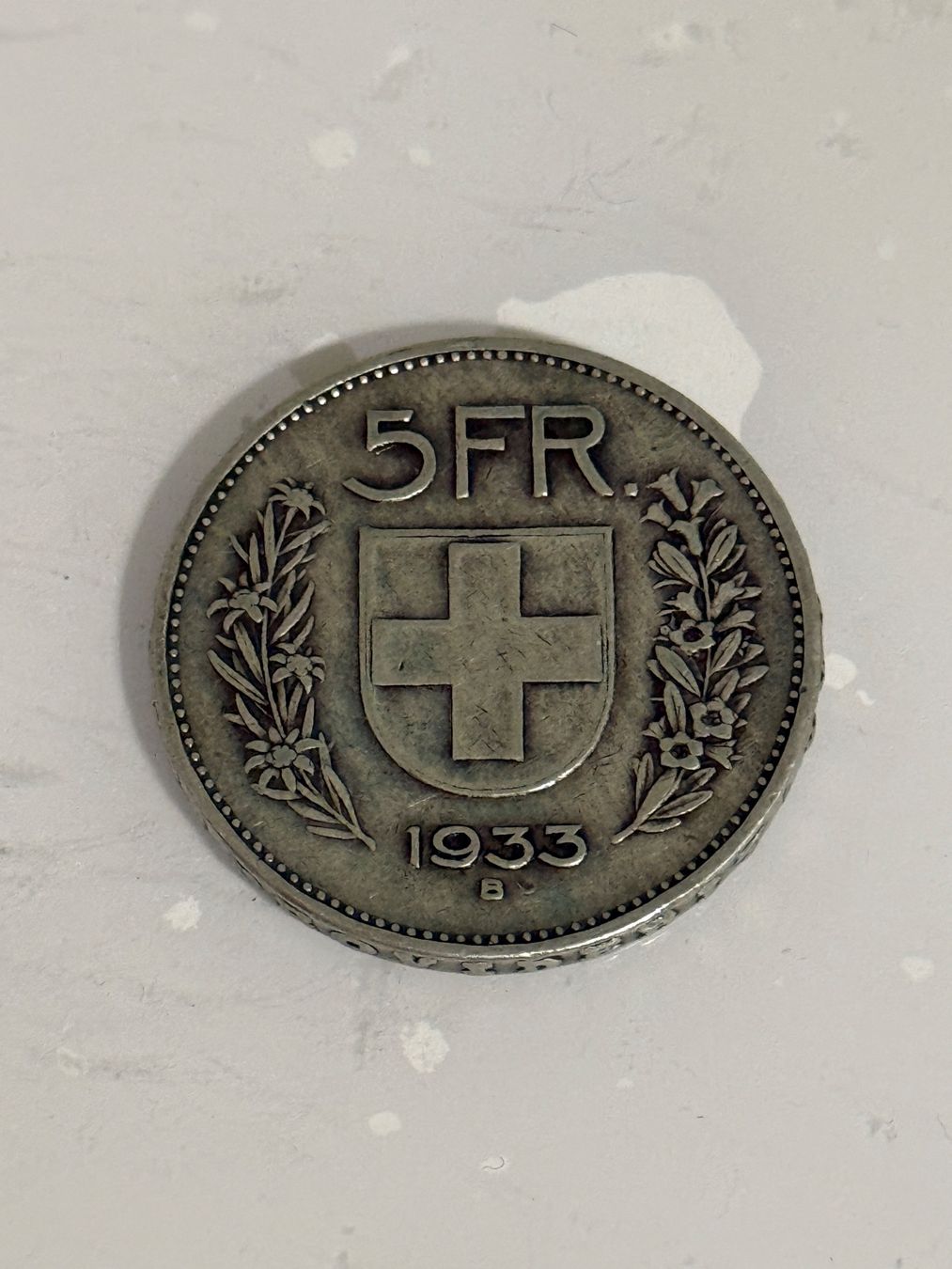 Tutti le monete: 5 Franken 1933  Silber – Usato da Wallisellen venduto da SWISS_SILVER1