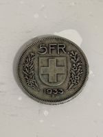 5 Franken 1933  Silber