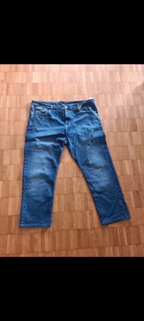 Calvin Klein Jeans Hose Slim Taper blau W40 L32 