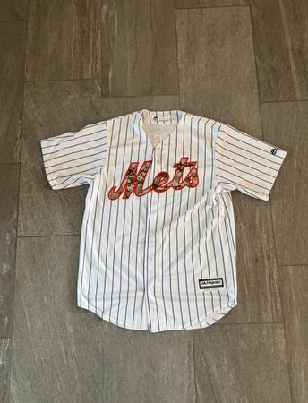 Original New York Mets David Wright #5 MLB Jersey Majestic