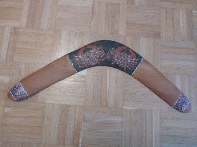 Articoli in legno: Boomerang / Australien – Nuovo (secondo la descrizione) da Bassersdorf venduto da regatoli