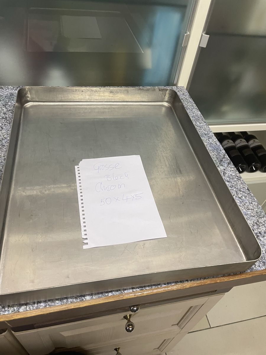 Cucine complete: Ofen Blech für grosse Ofen – Nuovo (secondo la descrizione) da Frauenfeld venduto da Waldtaube53 1