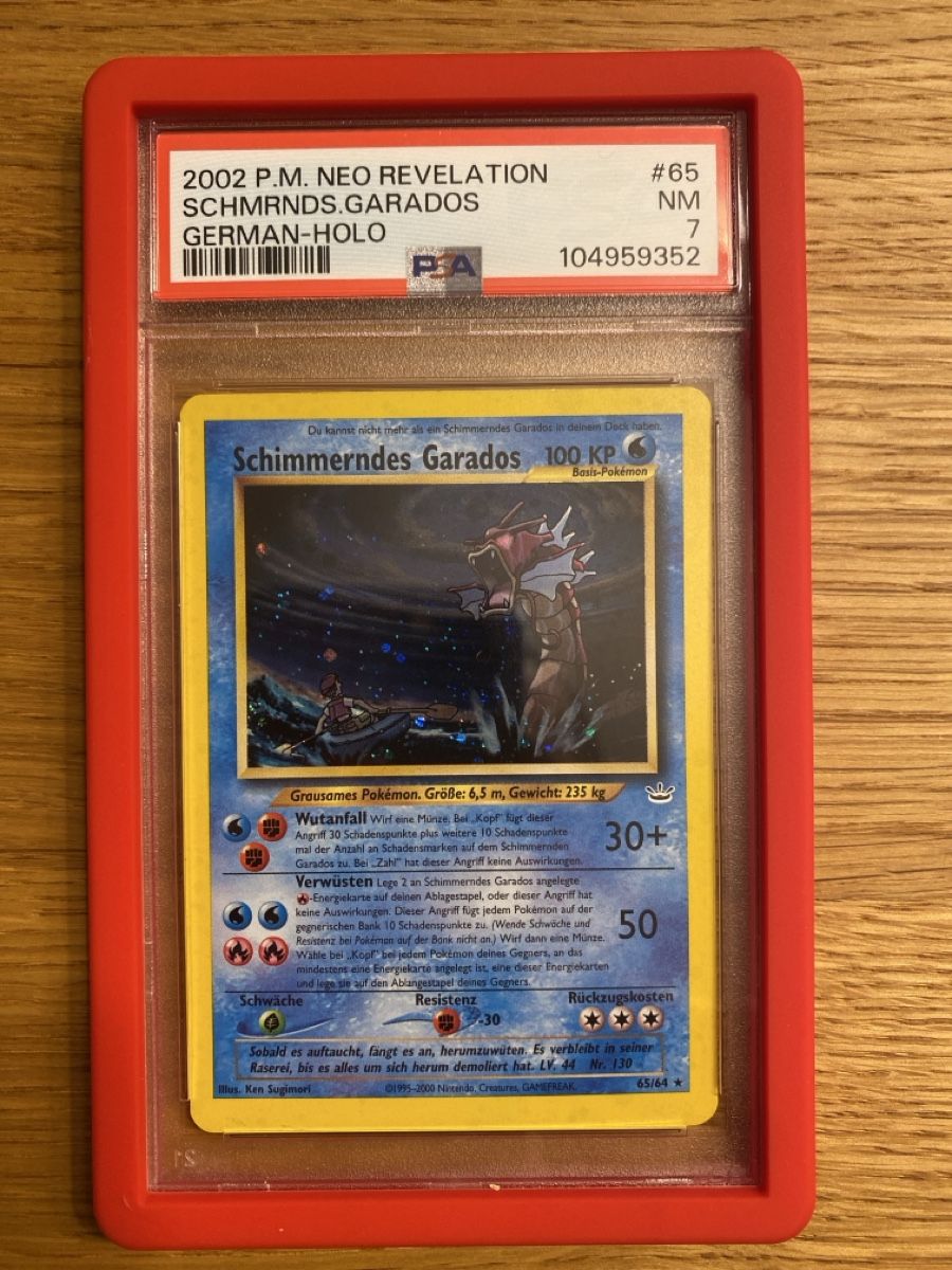 Pokémon Carte collezionabili: Pokemon Schimmerndes Garados PSA 7 – Usato da Amriswil venduto da AlpAde_