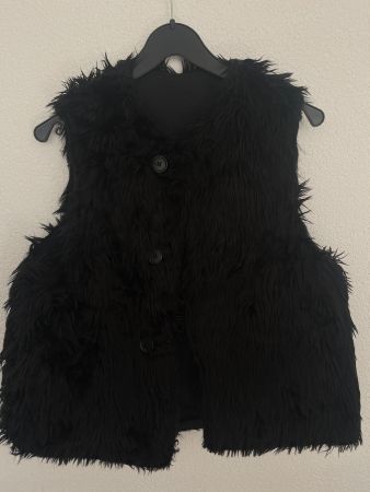 Warme Veste Fell ( kein Tier ) reversible Grösse S / M