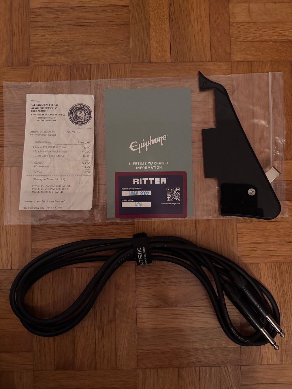 Epiphone Strumenti musicali: Epiphone Les Paul Ebony/Schwarz – Usato da Greifensee venduto da ann_ms2c 2