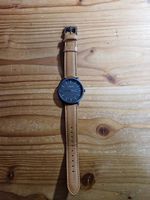 Montre Nixon Porter Leather  style moderne  cadran épuré