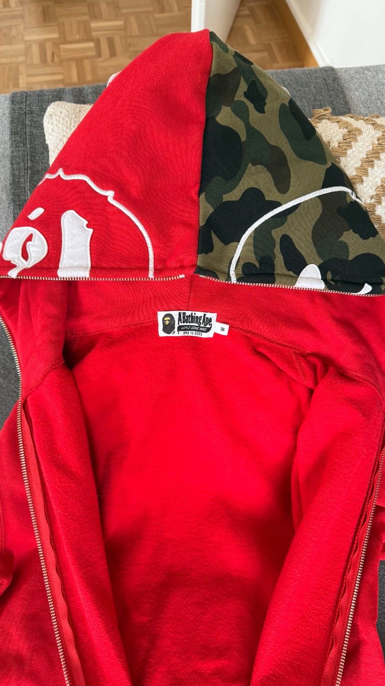 Bape Maglioni & Felpe: BAPE Ape Head Full Zip Hoodie – Nuovo (secondo la descrizione) da Lausanne venduto da Bogshop 1