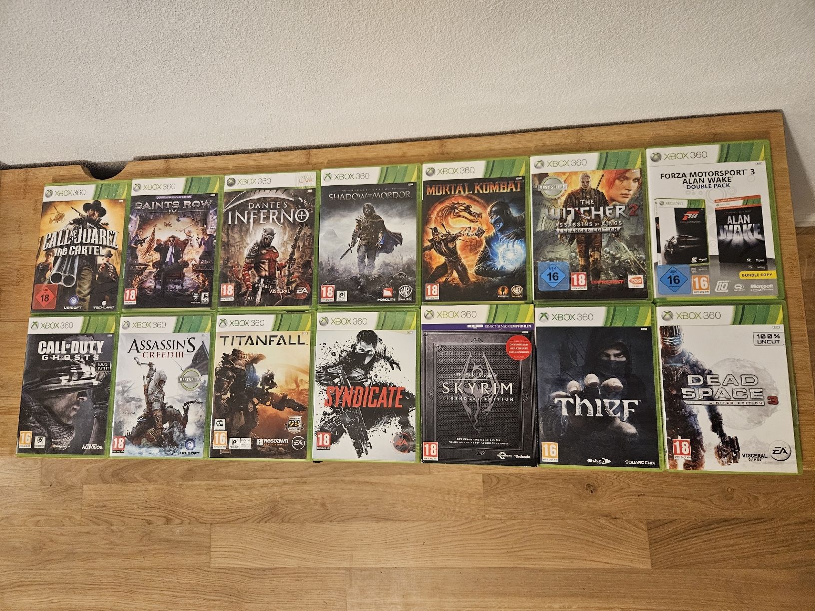Spiele: Xbox 360 Spiele Konvolut gebraucht – Gebraucht aus Hochdorf von Kragplattenanschluss