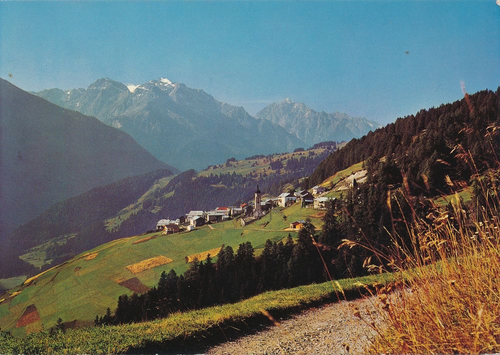 Tschlin Unterengadin mit Pisoc-Gruppe gel. 1979 (Gebraucht) in Luzern ...