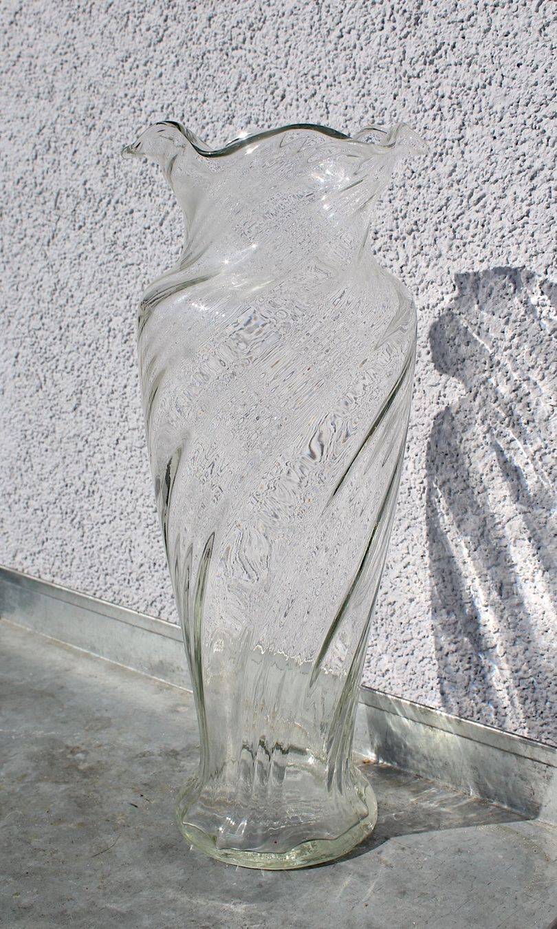 Vasi & Recipienti: Antike Mundgeblasene Glas Vase . – Usato da Locarno venduto da fripui 1