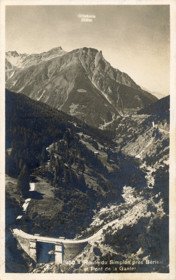 Cartoline postali: Bérisal   VS  -    5  diverse Ansichtskarten – Usato da Brig venduto da Valcards54 2