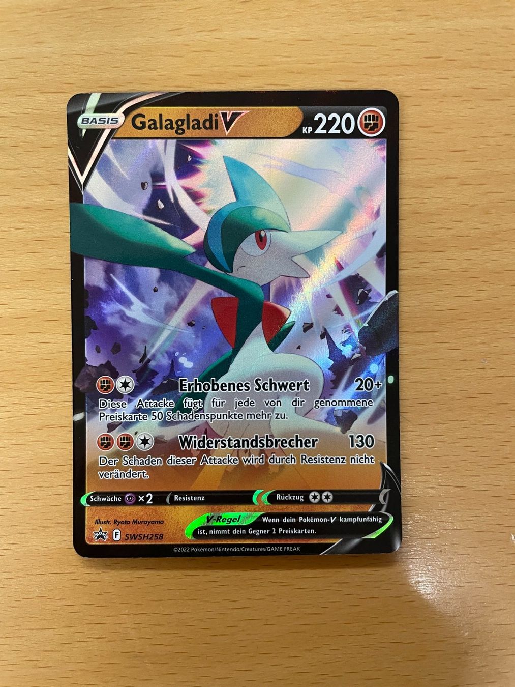Pokémon Sammelbilder & Trading cards: Pokemon Galagladi V (Versand gratis) – Neu (gemäss Beschreibung) aus Chur von Angerson