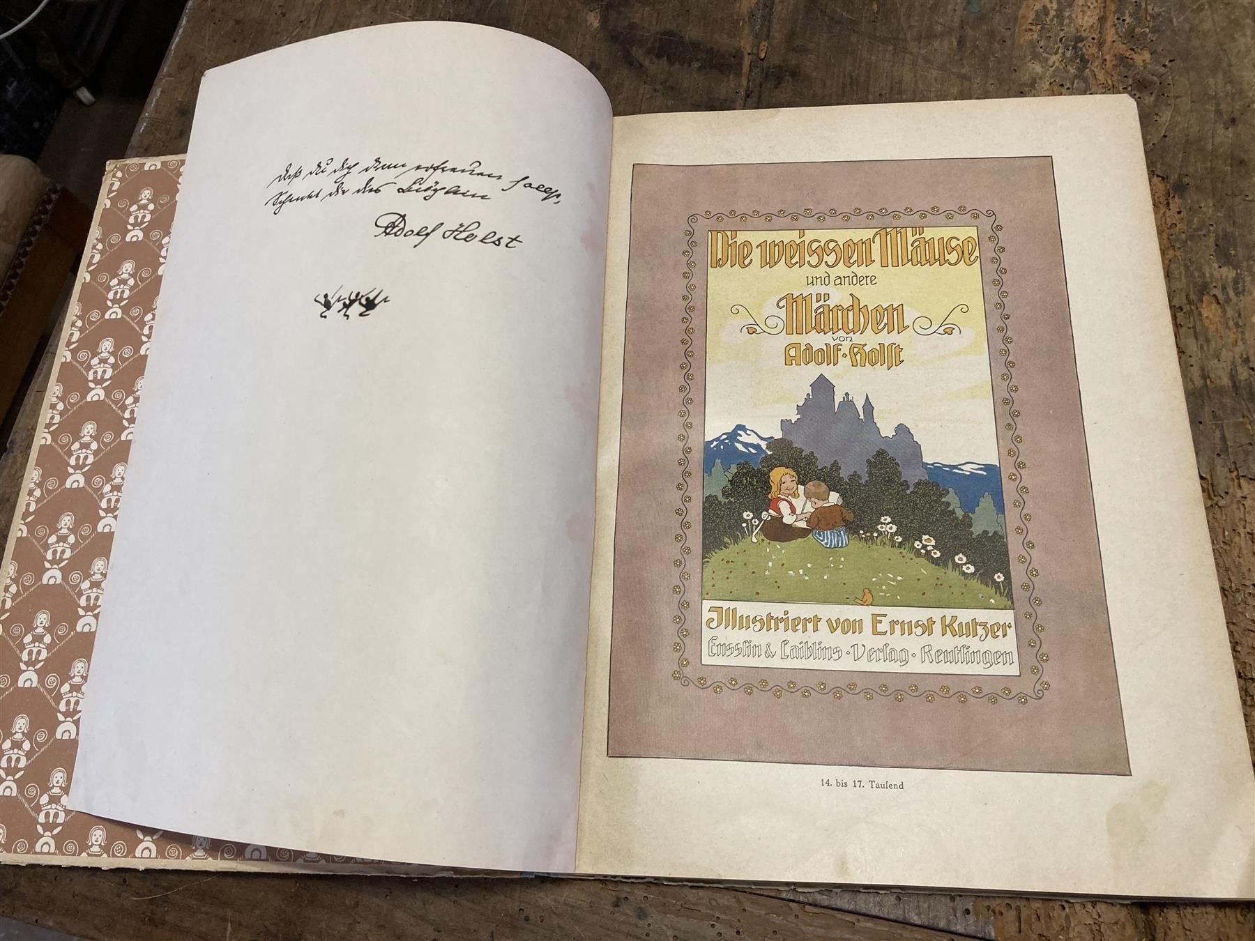 Libri: HOLST Adolf; Die weissen Mäuse – Usato da Bern venduto da Jwpm66 1