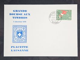 CL23 Enveloppe + Timbre Suisse 1970