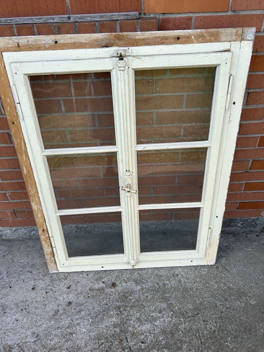 Finestre: Antikes Doppelfenster, Jugendstil,  91cm 115 cm – Usato da Gwatt (Thun) venduto da ate_6ng8 6