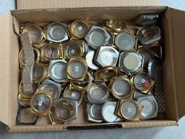 Lot Tissot Uhrengehäuse NOS Vintage