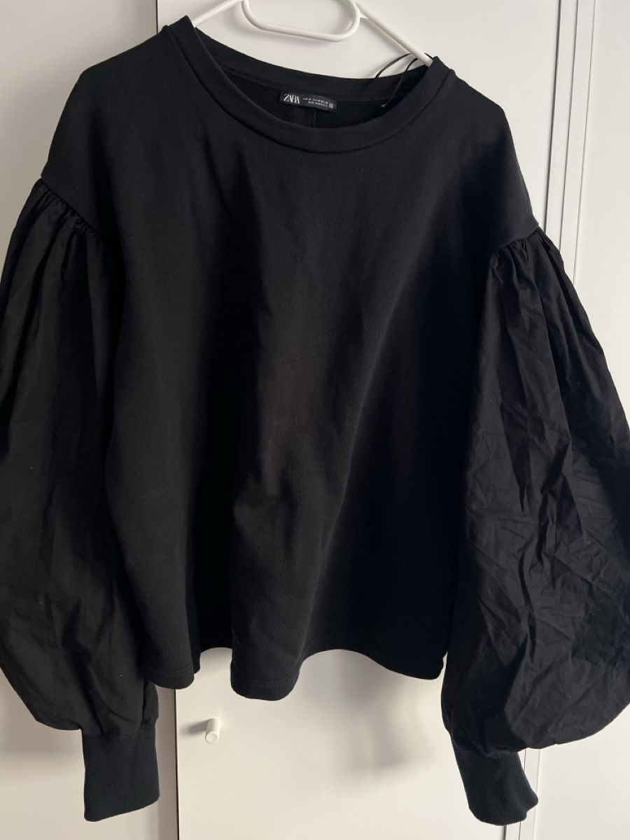 Zara Maglioni & Felpe: Pull ZARA noir manches bouffantes Taille M – Nuovo (secondo la descrizione) da Renens VD venduto da sar_bwz5 3