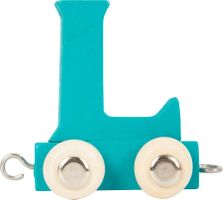 Buchstabenzug Wagen " L " bunt