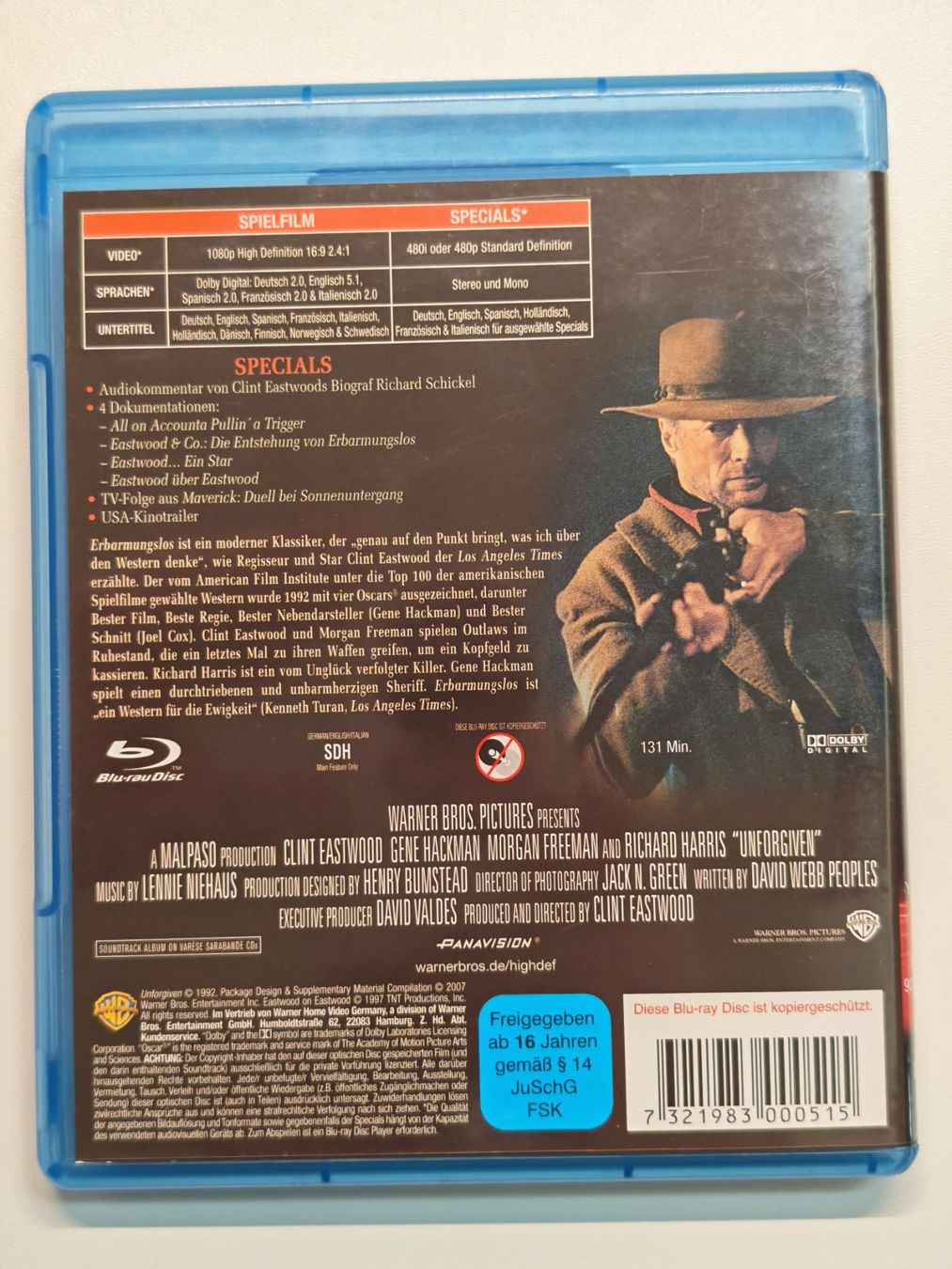 Tutti i DVDs: Erbarmungslos – Usato da Liestal venduto da Kratzilla 2