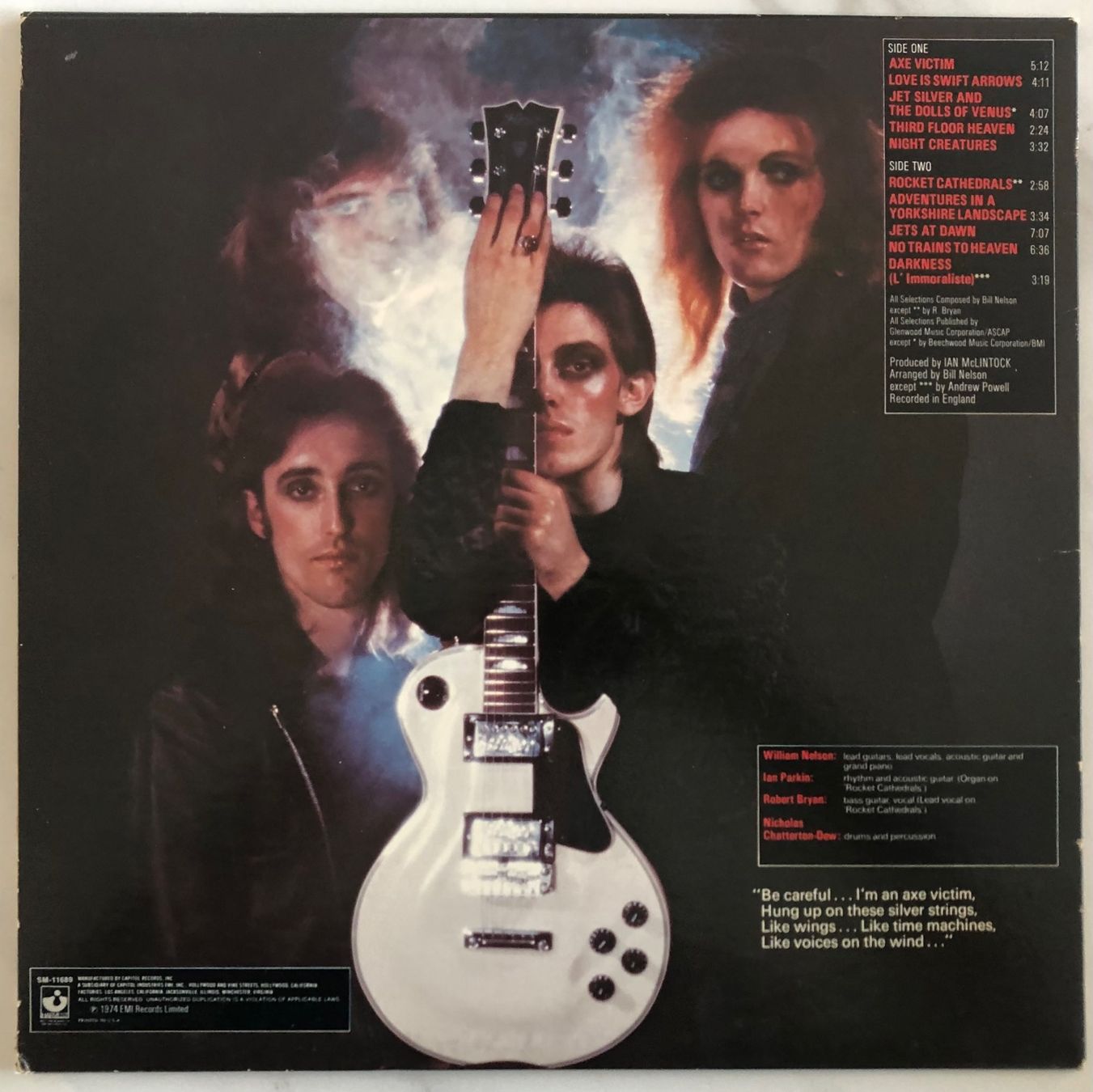 Schallplatten: BE-BOP DELUXE - AXE VICTIM – Gebraucht aus Poliez-Pittet von Newtown-Records 1