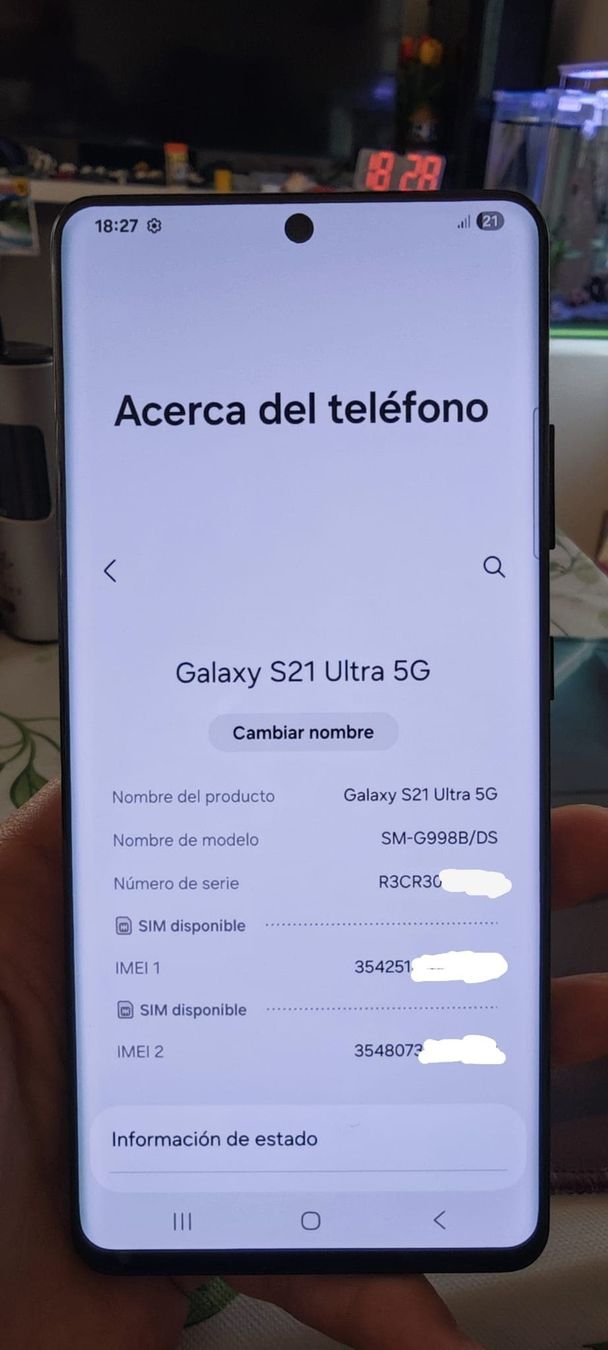 Samsung Telefoni cellulari / Smartphones: Samsung Galaxy S21 Ultra 5G – Usato da Frauenfeld venduto da crh_v2vh 1
