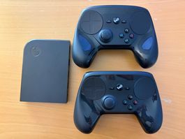 Valve Steam Bundle: 2× Steam Controller + 1× Steam Link Box