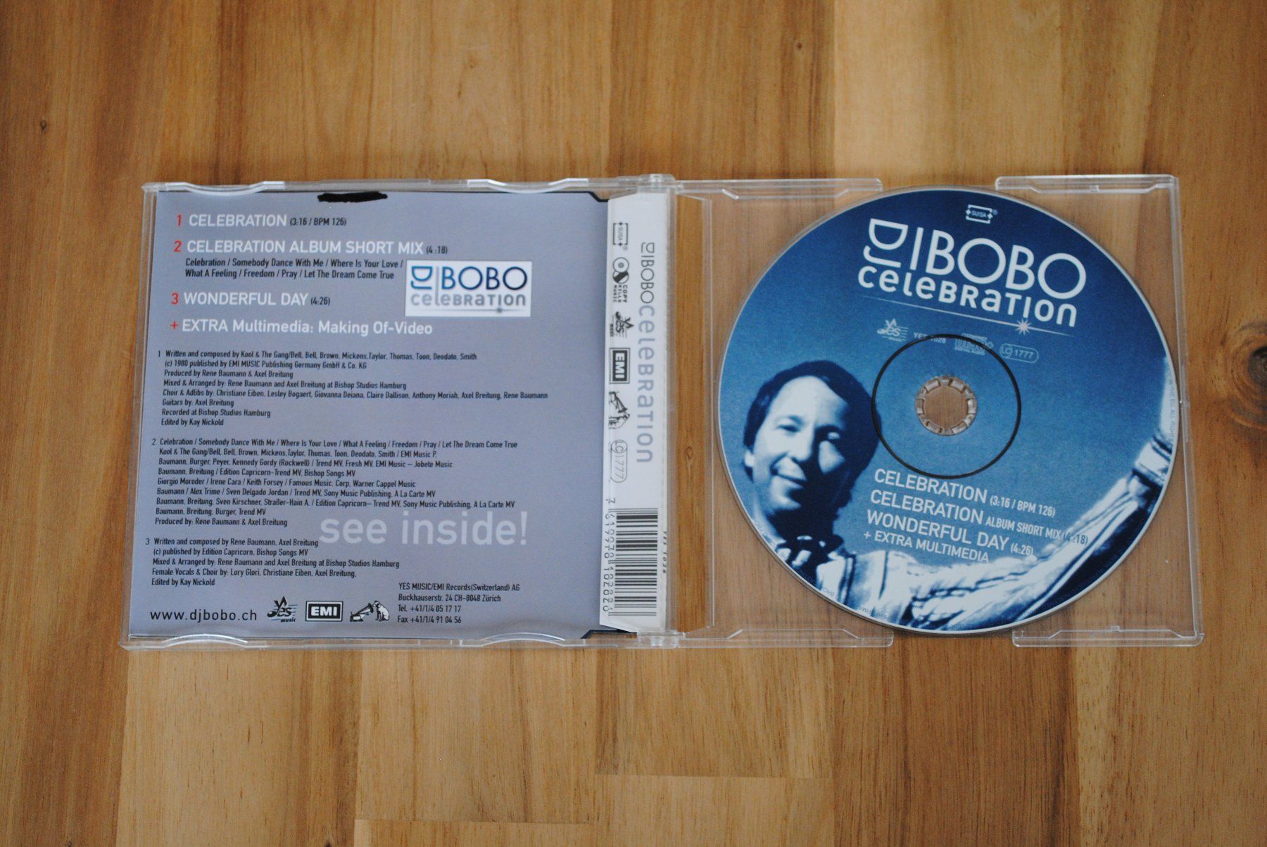CD: DJ Bobo - Celebration (Single) – Usato da Olten venduto da prusik02 1