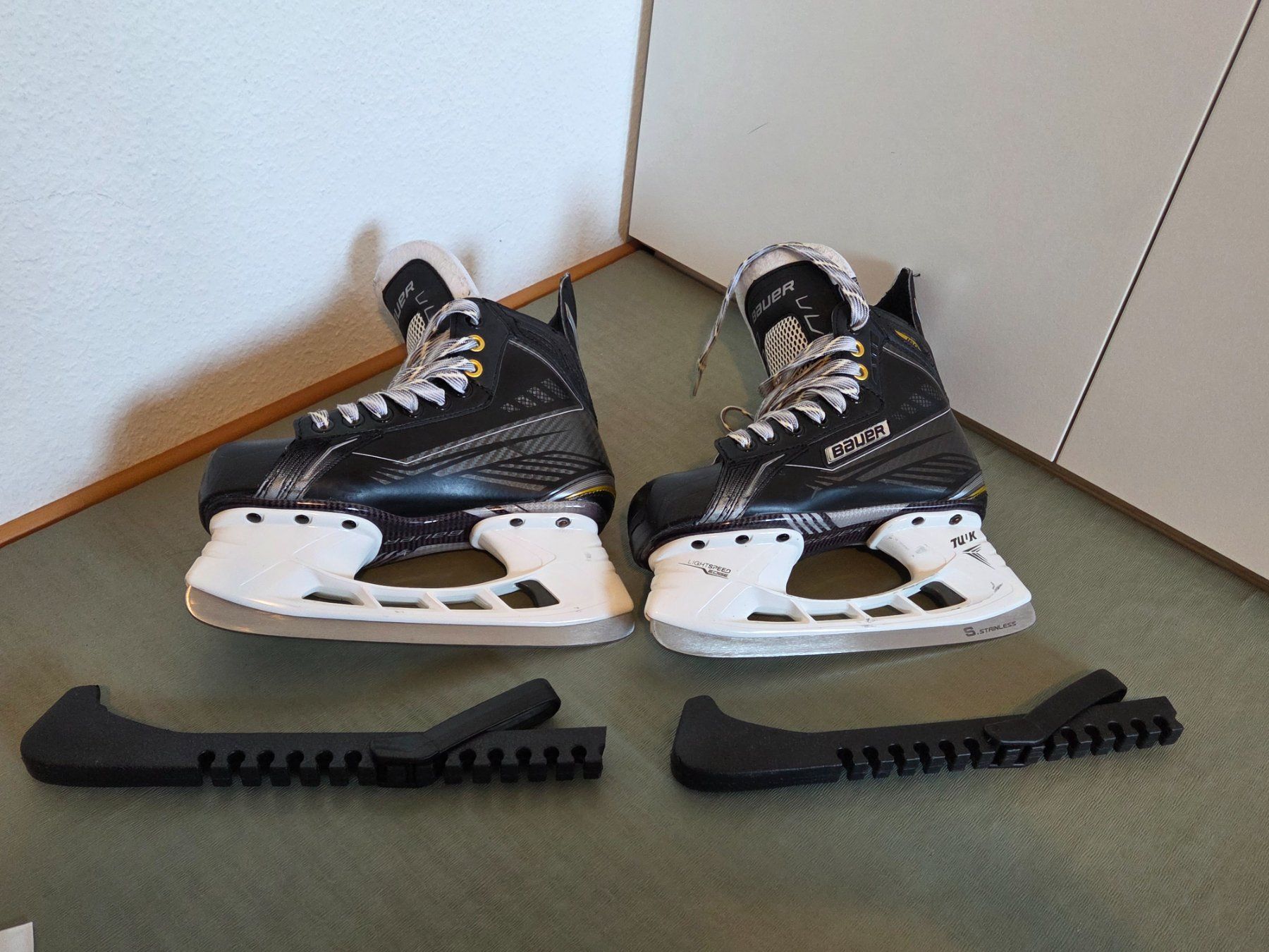 Bauer Schlittschuhe: Bauer Supreme 160, Junior, Grösse 35.5 – Gebraucht aus Schwerzenbach von BilboInSchwerzi 2