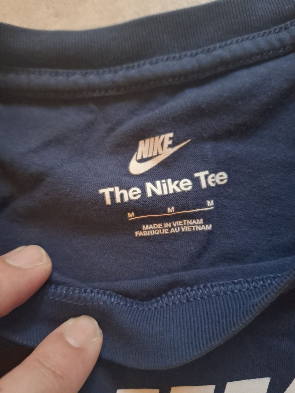 Nike T-shirt: T-Shirt Gr. M, Nike, dunkelblau – Usato da Urtenen-Schönbühl venduto da nerdgirl 1